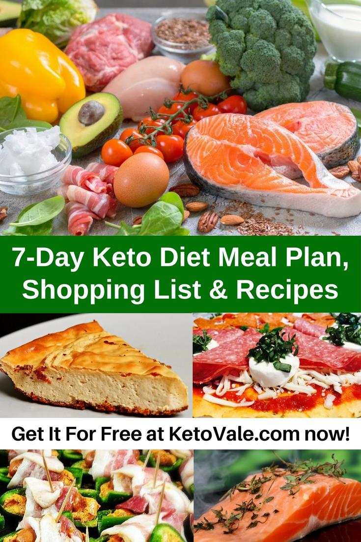 keto diet 7 day meal plan pdf