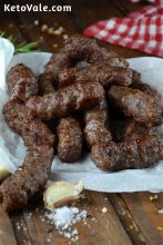 Keto Turkish Beef and Veal Kebab Low Carb Recipe