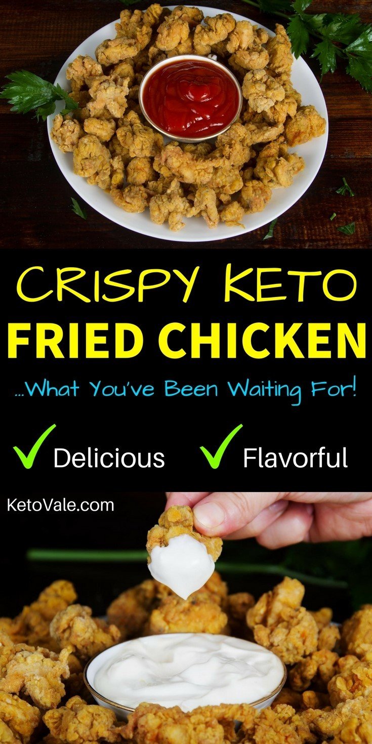 Crispy Keto Fried Chicken - Best Low Carb Recipe | Keto Vale