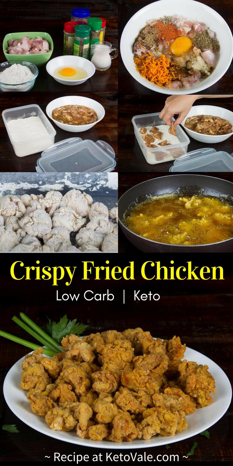 Crispy Keto Fried Chicken - Best Low Carb Recipe | Keto Vale