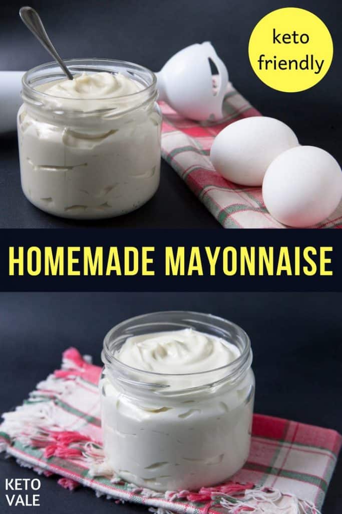 Keto Homemade Mayonnaise Low Carb Recipe Keto Vale