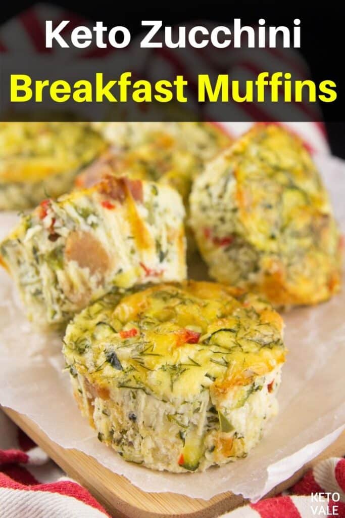 Keto Zucchini Muffins for Breakfast: Creamy and Easy | KetoVale