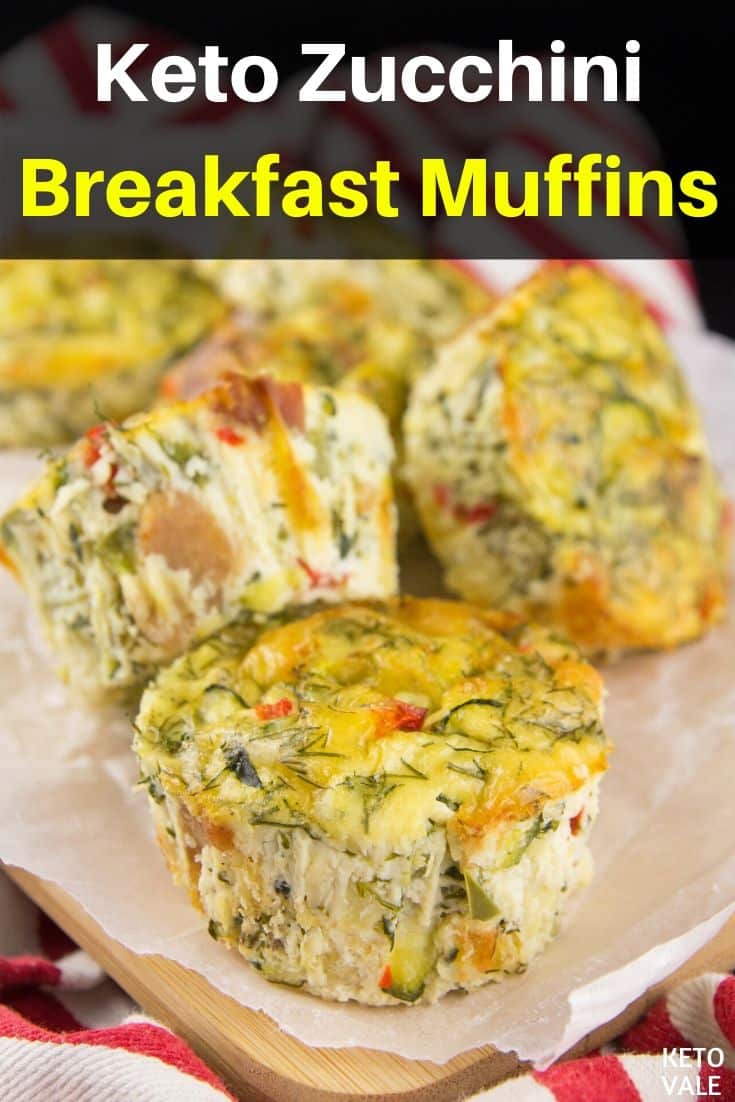 Keto Zucchini Muffins for Breakfast: Creamy and Easy | KetoVale