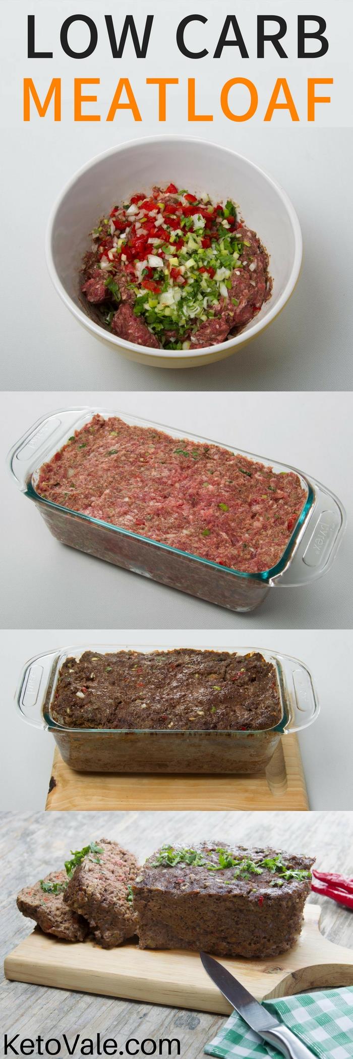 Easy Beef Meatloaf Low Carb Recipe | Keto Vale