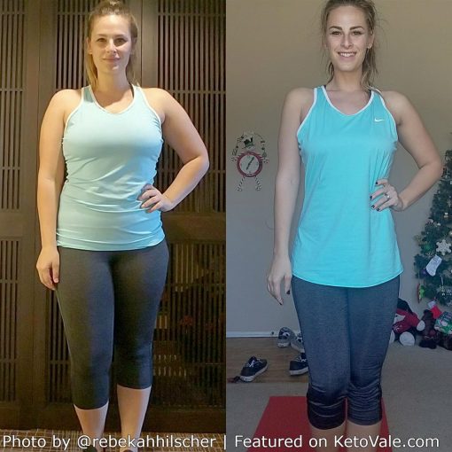 Rebekah Hilscher's Keto Success Transformation Story