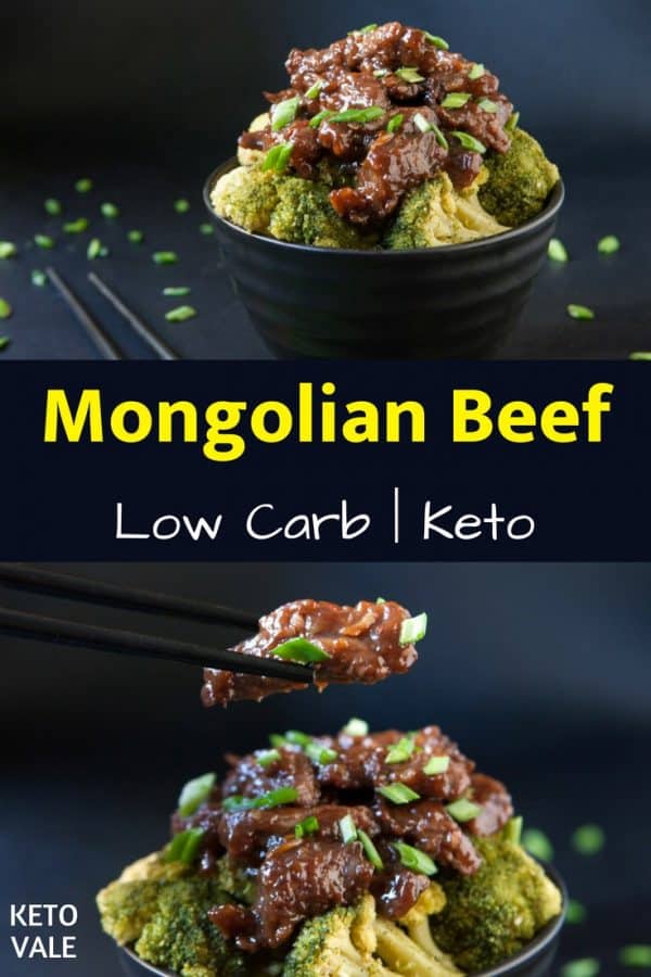 Keto Mongolian Beef Low Carb Recipe | Keto Vale