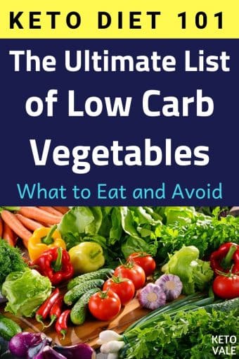 30+ Best Low Carb Veggies to Eat on Ketogenic Diet | KetoVale