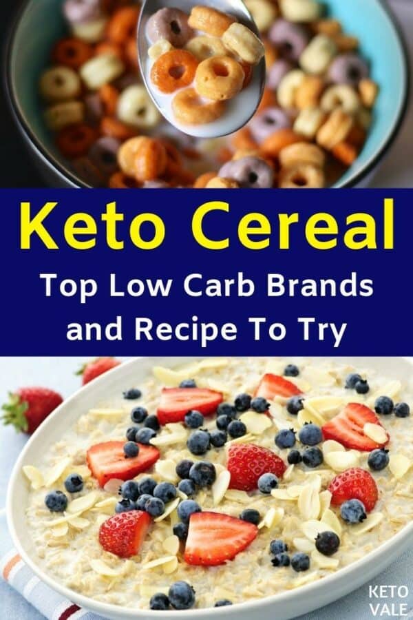 Keto Cereal Brands and Recipe To Try | KetoVale