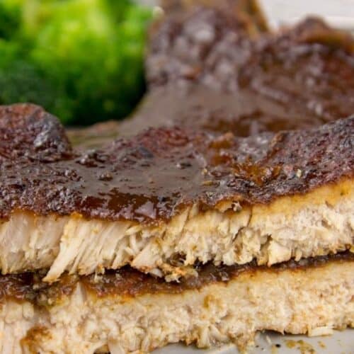 Keto Instant Pot BBQ Pork Chops Low Carb Recipe | KetoVale